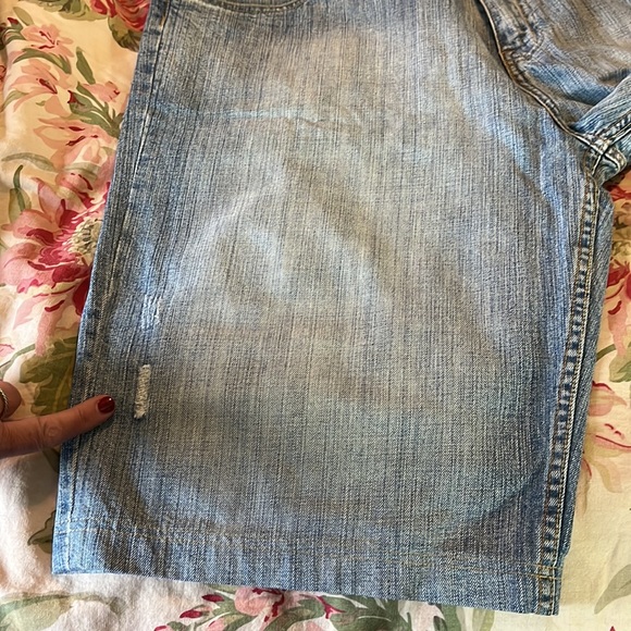 PEPE Jeans BENNY style Size 42 Men's Denim Shorts Broken-In Soft Slight Distress - Picture 10 of 16